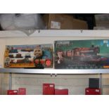 A boxed Thomas The Tank Engine train set, together