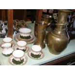 A quantity of Aynsley cups, saucers and plates, to