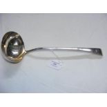 A Georgian silver sauce ladle, London hallmark - 6