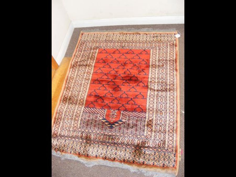 A Middle Eastern prayer mat - 126cm x 97cm
