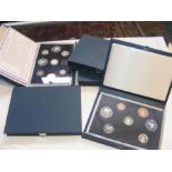 Five collectable Royal Mint Coin Sets, including T