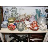 Oriental teaset, together with other collectable c