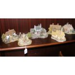 Six Lilliput Lane country scenes