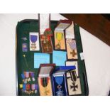 Eight military medals, including a 1914 German Iro