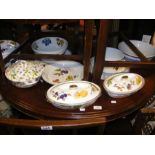 A selection of table ware including Royal Worceste