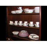 A selection of Wedgewood 'Mayfield' pattern china