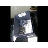 A boxed Casio Edifice Solar Powered gent's wrist w