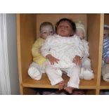 Three Heirloom quality Reborn Baby Dolls