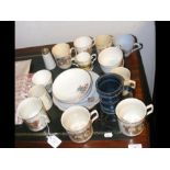 A selection of commemorative ware