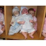 Three Heirloom quality Reborn Baby Dolls