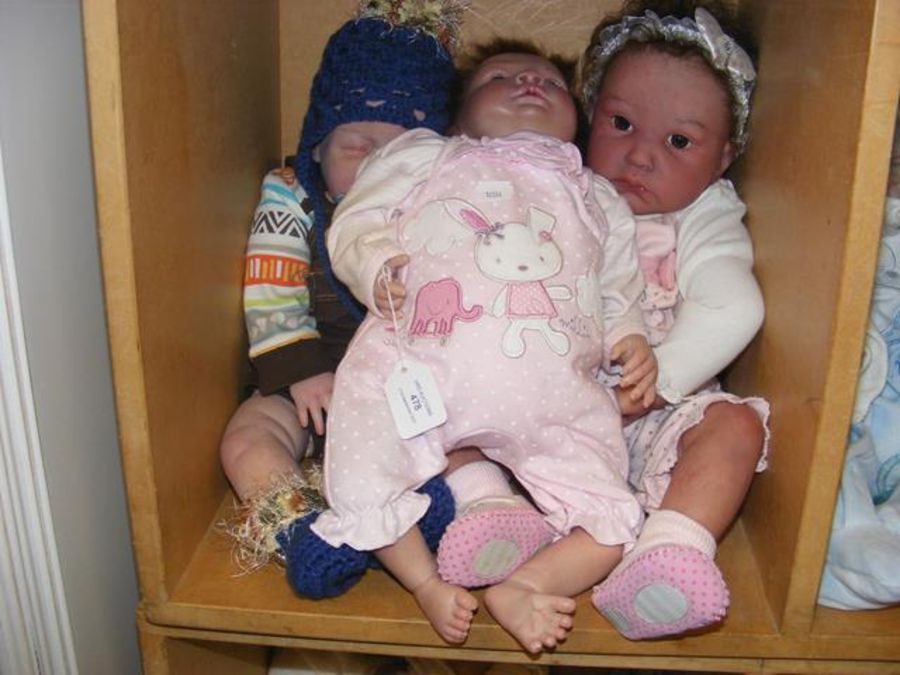 Three Heirloom quality Reborn Baby Dolls - Image 2 of 2