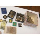 Various collectable coins and notes