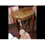 A French circular occasional table - 58cm diameter