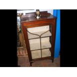 An Edwardian display cabinet