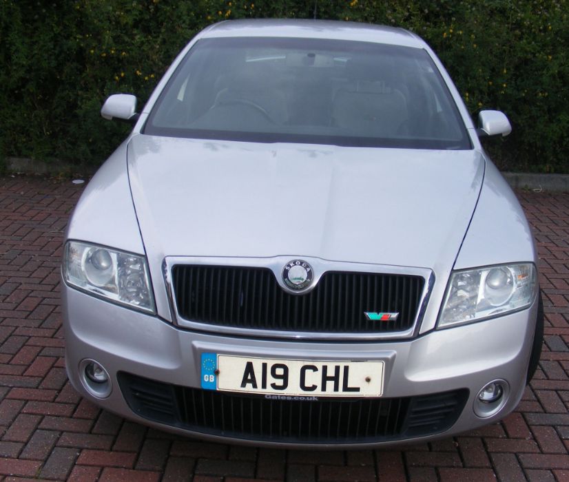 FROM A DECEASED ESTATE - A Skoda Octavia VRS in silver