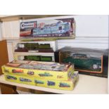 Three boxed Kitmaster scale model trains for 00 an