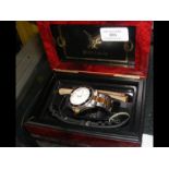 A boxed Stendardo gent's automatic wrist watch and