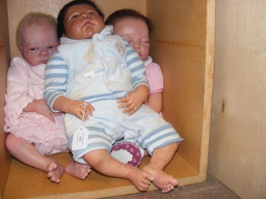 Three Heirloom quality Reborn Baby Dolls - Image 2 of 2