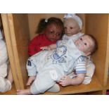 Three Heirloom quality Reborn Baby Dolls