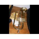 A Stirling flugelhorn complete with mouthpiece