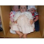 Three Heirloom quality Reborn Baby Dolls