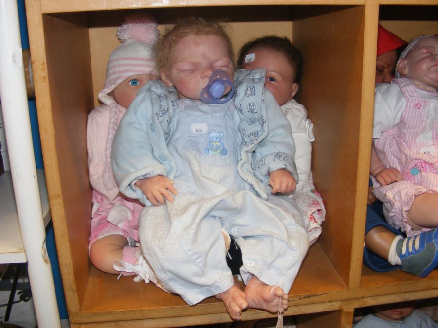 Three Heirloom quality Reborn Baby Dolls