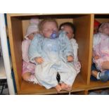 Three Heirloom quality Reborn Baby Dolls