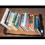A box of books relating to The Isle of Wight inclu