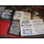 British Commonwealth stamps in six albums plus Fir