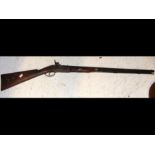 A 102cm long antique rifle