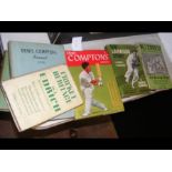 Six volumes of Cricket interest including two by E