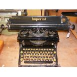 A vintage Imperial typewriter