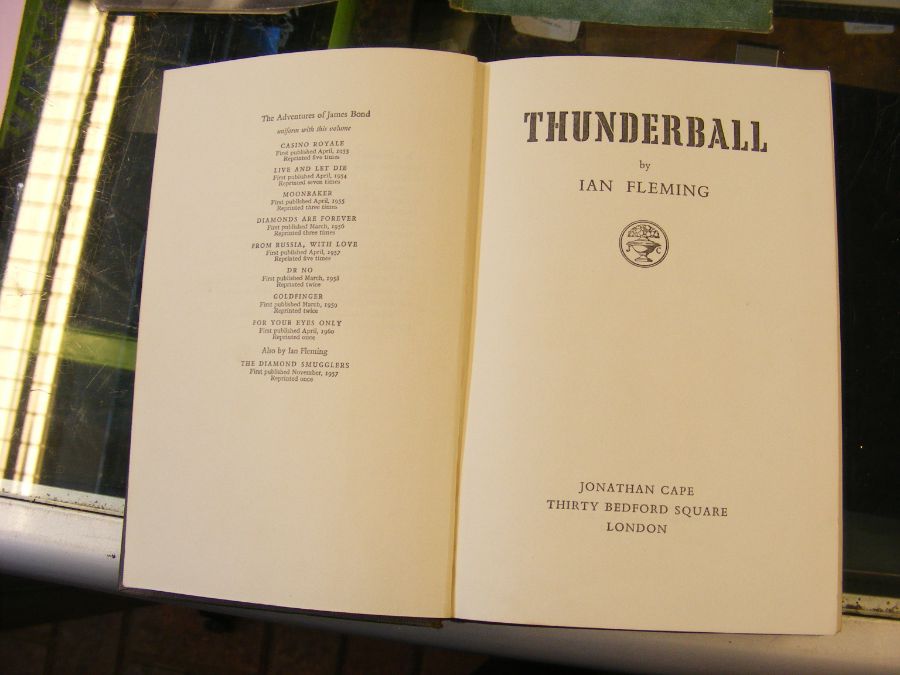 Ian Fleming - Thunderball, 1961 First Edition with - Bild 9 aus 11