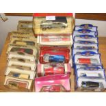 Approx. thirty boxed die cast vehicles