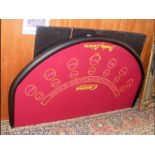 A vintage Casino Stud Poker casino table featuring John Huxley Stanley Leisure cloth