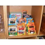 A selection of boxed die cast vehicles including M