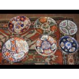 A selection of various collectable Imari and other