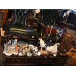 Collectable ceramic ware, jewellery box, etc.