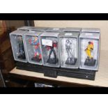 A selection of 10 boxed Marvel figures with stand