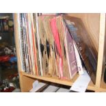A selection of vintage LP's and other
