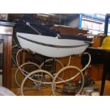 A vintage Silver Cross pram