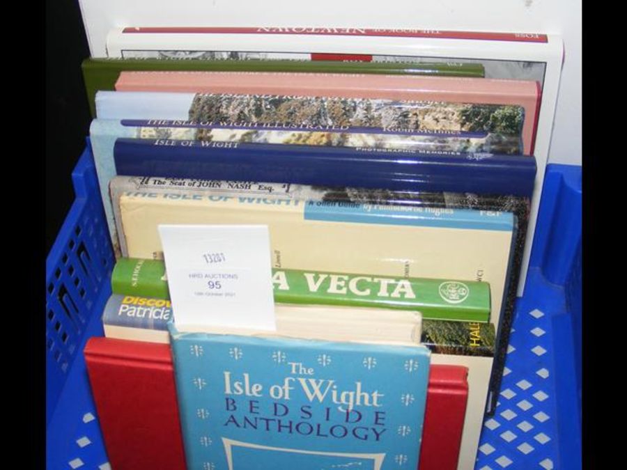 Twelve volumes of Isle of Wight interest including