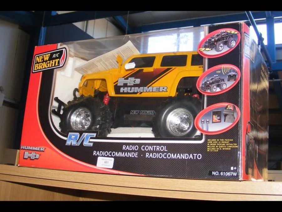 A radio controlled Hummer - boxed