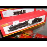 A boxed Hornby locomotive and tender R2174