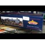 A boxed Bachmann locomotive