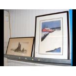 A Limited Edition etching by Wils & Lowry 'Twiligh