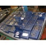 WITHDRAWN - A collection of 30 new boxed sterling silver penda