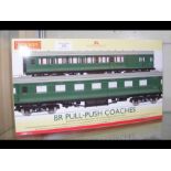 Boxed Hornby BR pull-push coaches
