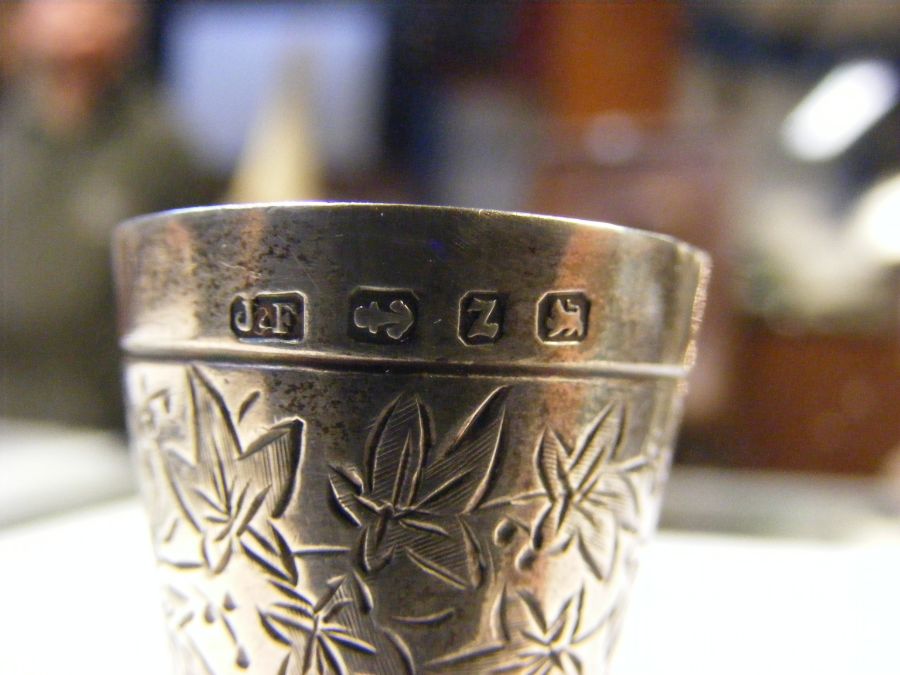 Selection of small silver table salts, etc. - Image 3 of 21