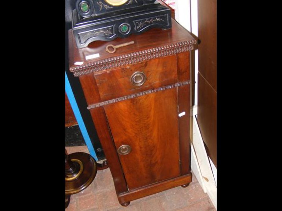 A 19th century pot cupboard